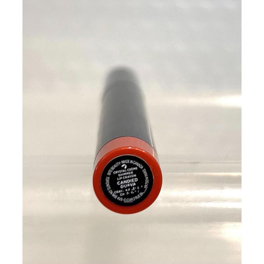 BITE Beauty Crystal Creme Shimmer Lip Crayon Candied Guava ~ Rare NIB - Picture 6 of 6